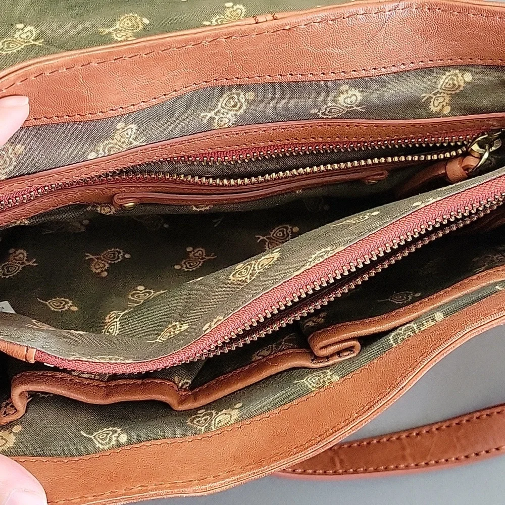 Schuler & Sons Philadelphia Brown leather Satchel